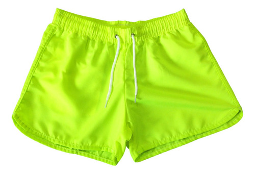 Short Tactel Blogueirinha Neon Moda Praia Envio Imediato