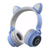 Inalámbrico Bluetooth Auriculares Niño, Orejas De Gato 