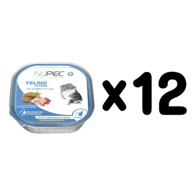 Alimento Húmedo Nupec Kitten Gato Pack 12 pzas | Envío gratis
