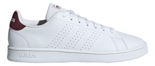 Tênis adidas  Advantage Base Cor Cloud White / Cloud White / Shadow Red - Tamanho 43 Br