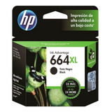 Cartucho Original De Tinta Negra Hp 664xl Advantage F6v31al