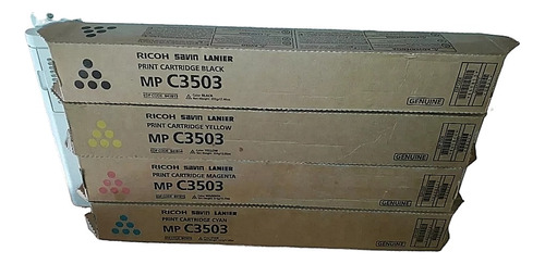 Kit 4 Toners Originales Impresora Color Ricoh Laser 840 Dn