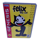 Felix The Cat Repro Sega Genesis Americano Con Caja