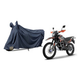 Funda Impermeable Motocicleta Cubre Polvo Italika Dm250 250x