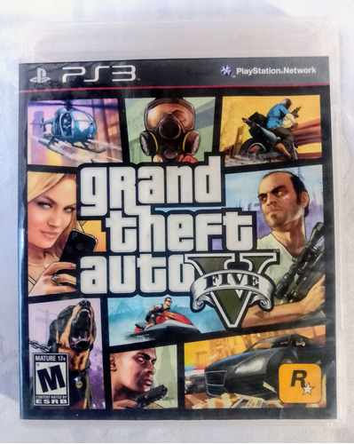 Grand Theft Auto V Ps3 Gta 5 Físico Original Funciona De 10