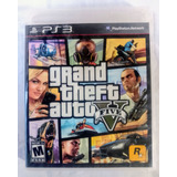 Grand Theft Auto V Ps3 Gta 5 Físico Original Funciona De 10