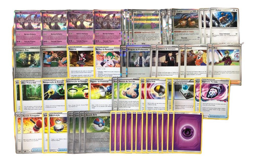 Deck Pokémon Mewtwo Coleção 151 Ditto 60 Cartas Psiquico