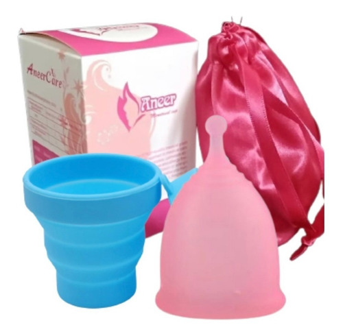 Kit Copita Menstrual Aneer Care + Vaso Esterilizador