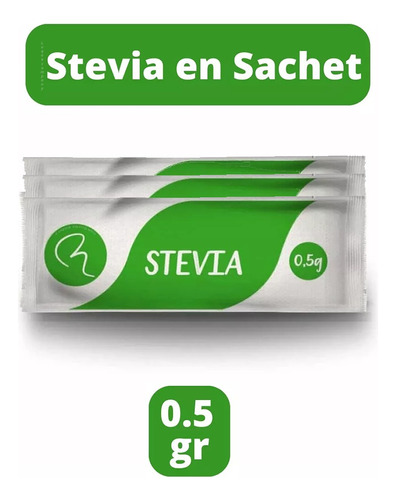 Stevia En Sachet 0.5gr X 500 Sobres / Estevia Edulcorante