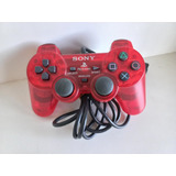 Controle Ps2 Vermelho Dualshock 2 Série A Sony