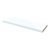 Estante De Melamina Sobre Mdf 65x15 Cm Cantos Abs Oferta