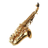 Saxofón Profesional Soprano Curvo Cora King Msi