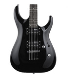Esp Ltd Mh-17 Black Guitarra De 7 Cuerdas