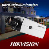 Hikvision Cámara De Seguridad Tipo Box Ip Ds-2cd2821g0(c) 2 Mp Poe Micro Sd Micrófono Integrado Uso En Interiores Serie Pro Ultra Baja Iluminacion Máxima Protección Fácil Instalación