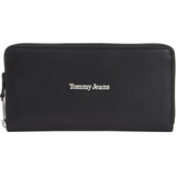 Billetera Stadium Largo Mujer Tommy Hilfiger Negro