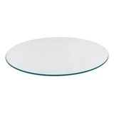 Tampo De Vidro 50cm X 8mm Para Mesa Temperado Transparente