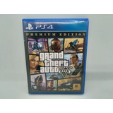 Jogo Gta V Ps4 Rockstar Premium Edition Playstation 4