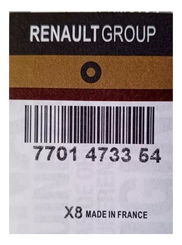Valvula Escape Renault Megane Clio Symbol Kangoo 1.6 Foto 2