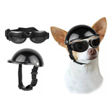 Protección De Gafas Y Casco Para Perros Pequeños