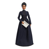 Boneca Feminina Inspiradora Barbie Ida B. Wells Com Vestido