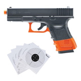 Airsoft Glock 19 Gen 3 Co2 Sb199 Naranja/negro 6mm Xchws P