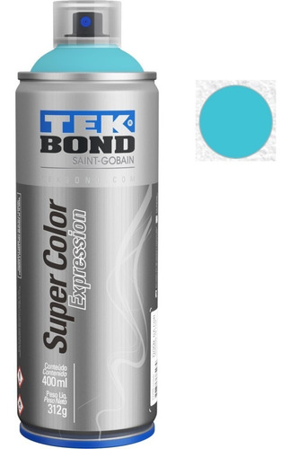 Pintura Spray Expression 400ml/312grs Electro Green Tekbond