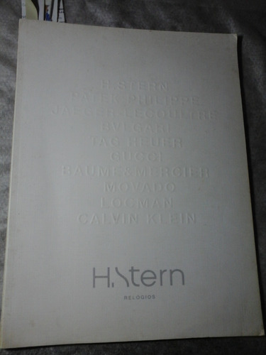 Catalogo Relogios H. Stern  