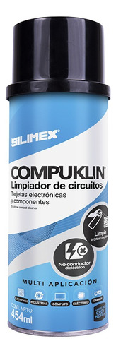 Limpiador Dielectrico Circuitos Tarjeta Silimex 454ml