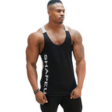 Camiseta Deportiva Hombre Sin Manga Playera Gym Moda Fitness