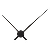 Reloj De Pared Con Manecillas De Reloj Grande Negro 31 Cm Ne