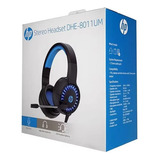 Auriculares Hp Dhe-8011um Gamer Oficina Pc Ps4 2.10 Mt 10mw
