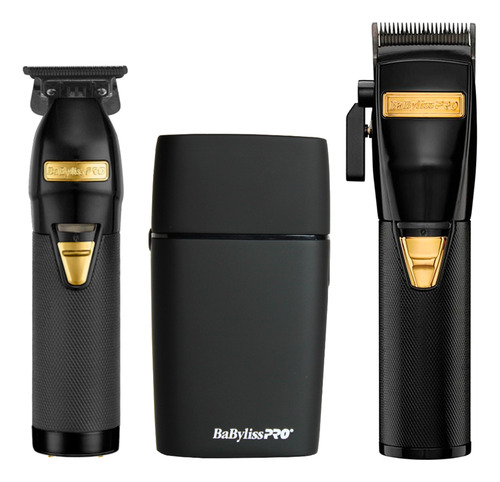 Combo Babylisspro Black Trimmer Shaver & Clipper 