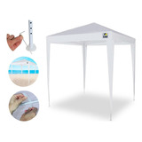 Tenda Gazebo Rafia 2x2m Polietileno 301301 Belfix Cor Branco