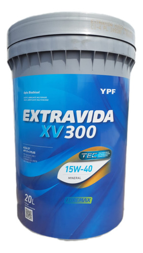 Extra Vida Xv 300 X 20 Lts