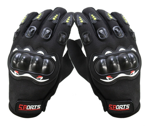 Guantes P/motociclismo Antideslizantes, Resisten Desgaste