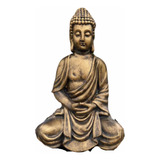 Estatua Buda Em Cimento 46 Cm