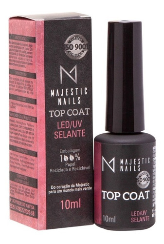 Top Coat 10 Ml - Majestic Nails