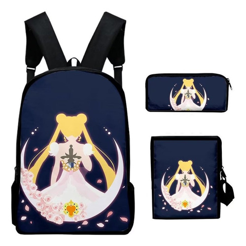 Popular Sailor Moon Mochila Bandolera Juego De 3 Piezas