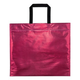 Bolsa De Tela Ecologica Reutilizable Metalizada 45x40 X25 Un