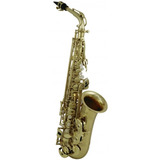 Roy Benson As-302 Saxofón Alto Eb Laqueado Laton Llave F#