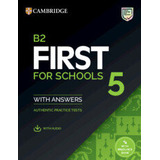 Cambridge English First For Schools 5- St`s,with Key, Audio 