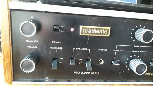 Amplificador Gradiente Pro 2000 Mkii (revisado)