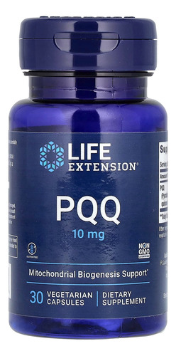  Pqq Caps 10 Mg 30 Vegetarian Capsules Life Extension