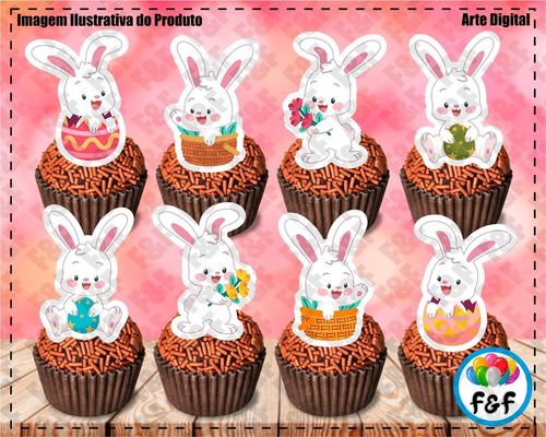 100 Toppers Tags Para Docinhos Doces Cupcake Vários Temas 