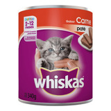 Alimento Whiskas Gatito De Temprana Edad Sabor Paté De Carne En Lata De 340 g