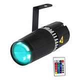 Etapa Pinspot Led Light- Tom 9w Rgb Haz De Luz 3-in-1 Por El