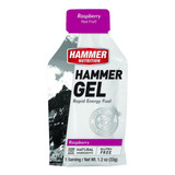 Hammer Gel 33g Energético Con O Sin Cafeína Sabor Rasberry