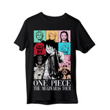 Remera One Piece Anime The Mugiwaras Tour Manga Algodon 100%