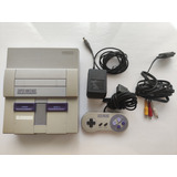 Super Nintendo Snes Con Todos Sus Accesorios 100%originales 