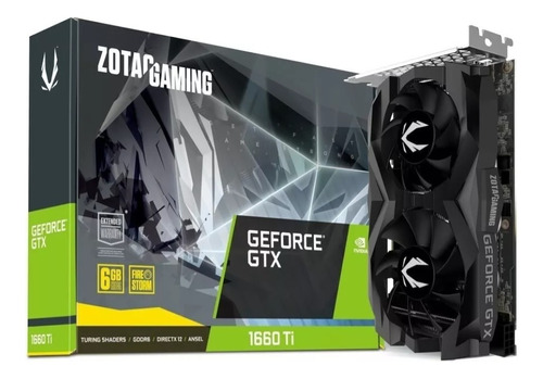 Placa De Video Zotac Gaming Geforce Gtx 1660 Ti